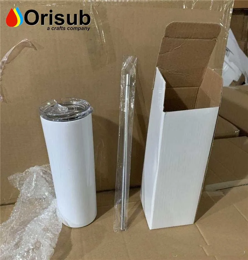 Hot seller Sublimation 20 oz skinny tumbler for heat press