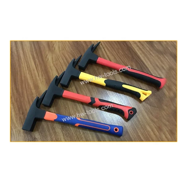 Hammer factory wholesale roofing hammer with whole metal handle one piece hammer