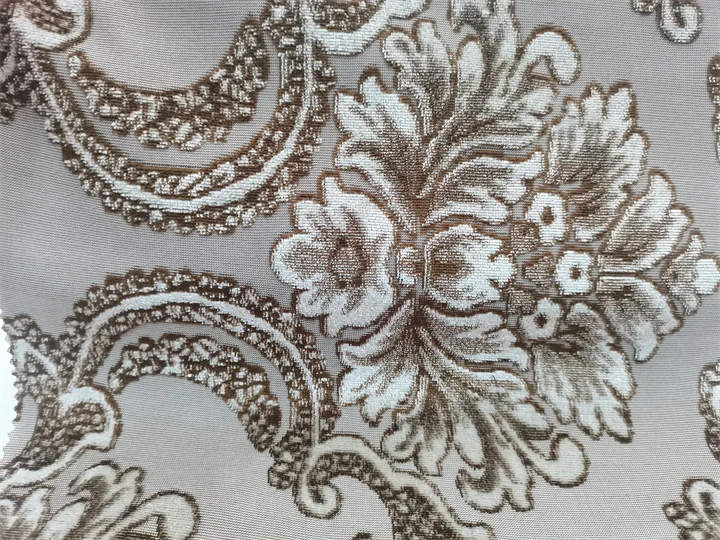 Hot new design custom velour fabric upholstery household Cut velvet