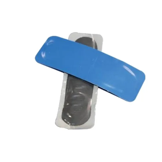 Long range ISO18000-6C 865-868MHz Soft Flexible Passive Blue Rubber UHF Rfid Tire Tag For Vehicle Tracking
