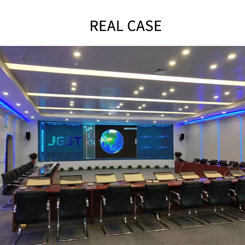 Full Motion Anti pinch Ultra thin Monitor Lift Desk Touch Screen Retractable Pop Up Lcd Monitor Lift Video Conference System