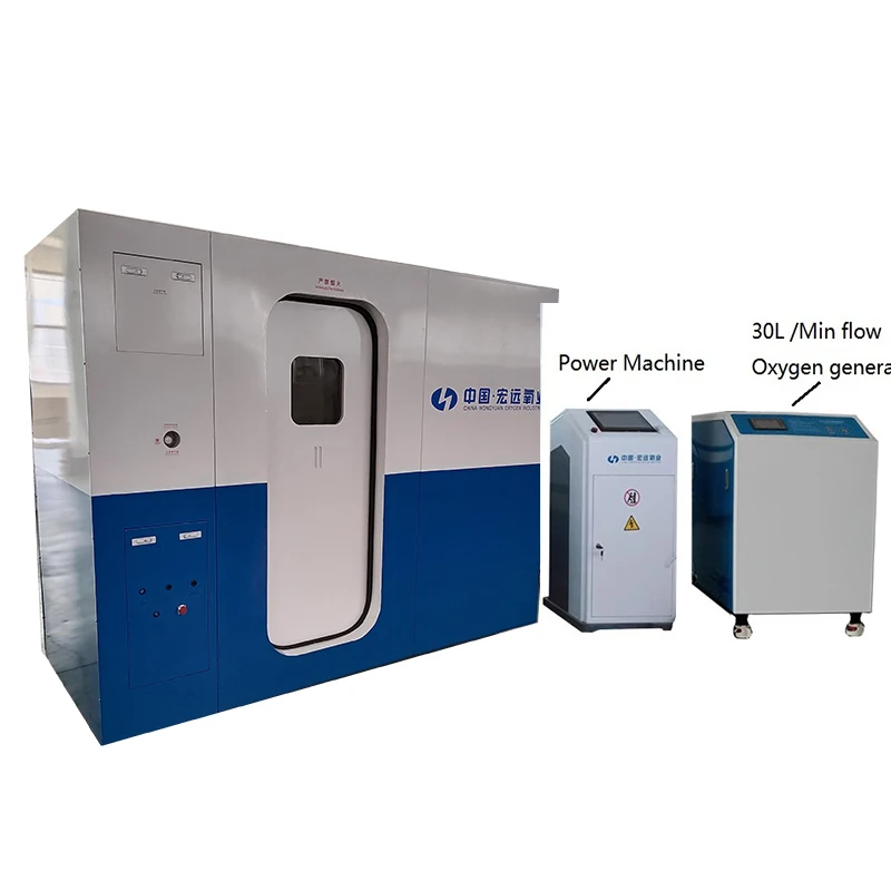Hongyuan HDMS2-2/0.06 Hyperbaric Oxygen Chamber 2-Seat Medical HBOT Chamber Manufacturer-Certified White Oxygen Therapy Chamber