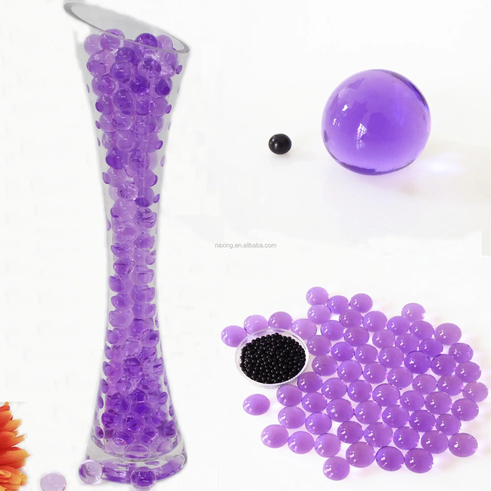 Water beads crystal soil orb grow ball gel pearls