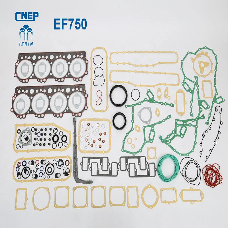 Guang zhou JCAR CNEP HINO полный комплект прокладок EF750 EF500 04010-0158 японские детали двигателя дизельного грузовика