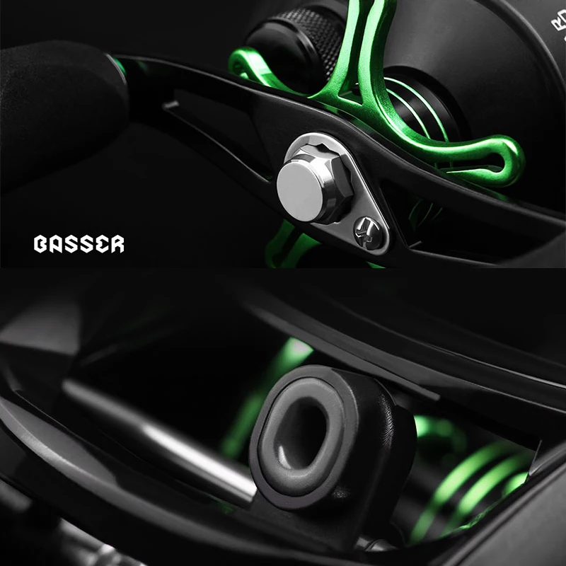 Baitcasting Reel BS2000 8.1:1 High Speed Freshwater Saltwater Reel Carp Fishing For Bass Fishing Reel