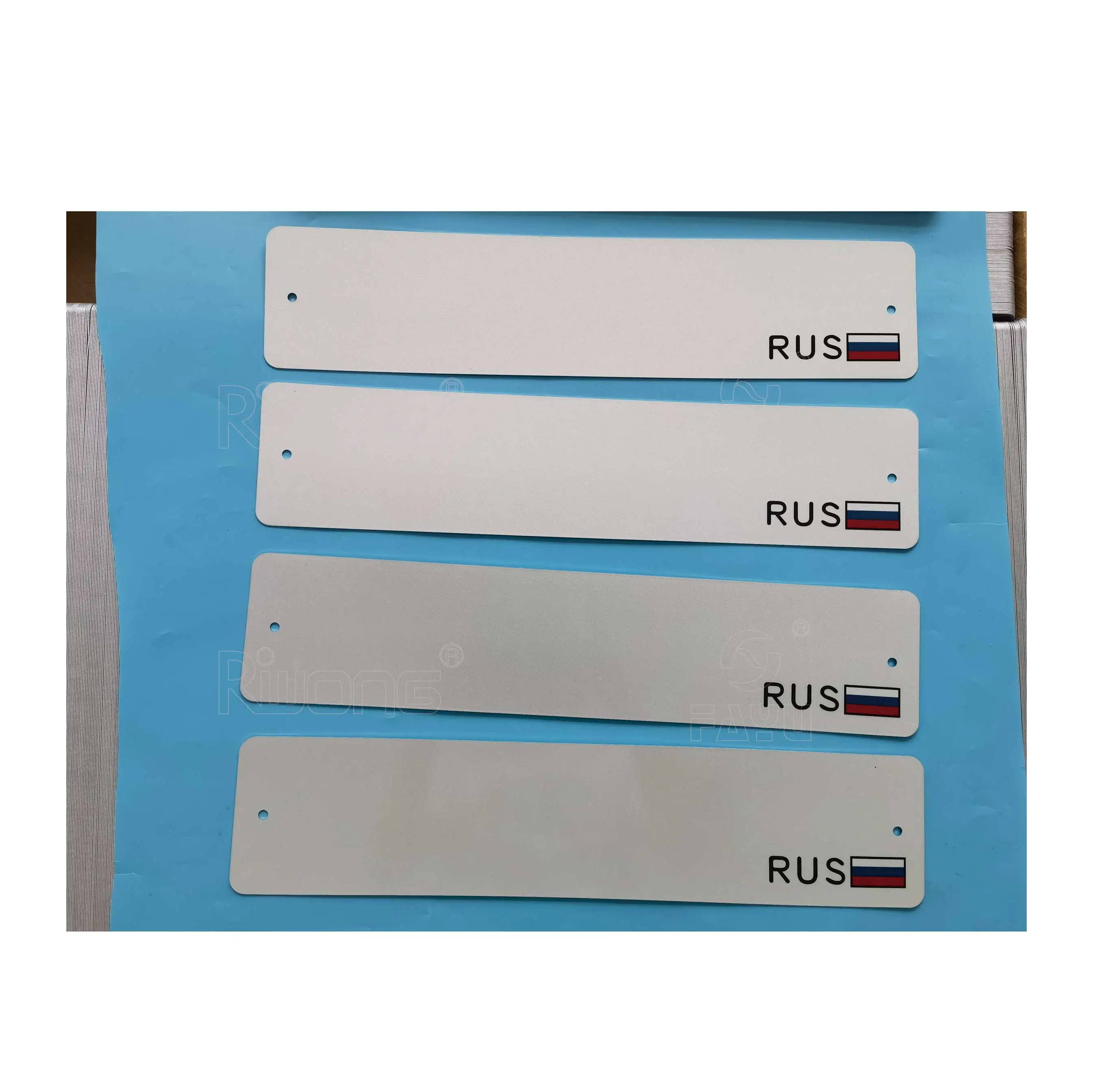 Russia license number plates GOST R 50577-2018