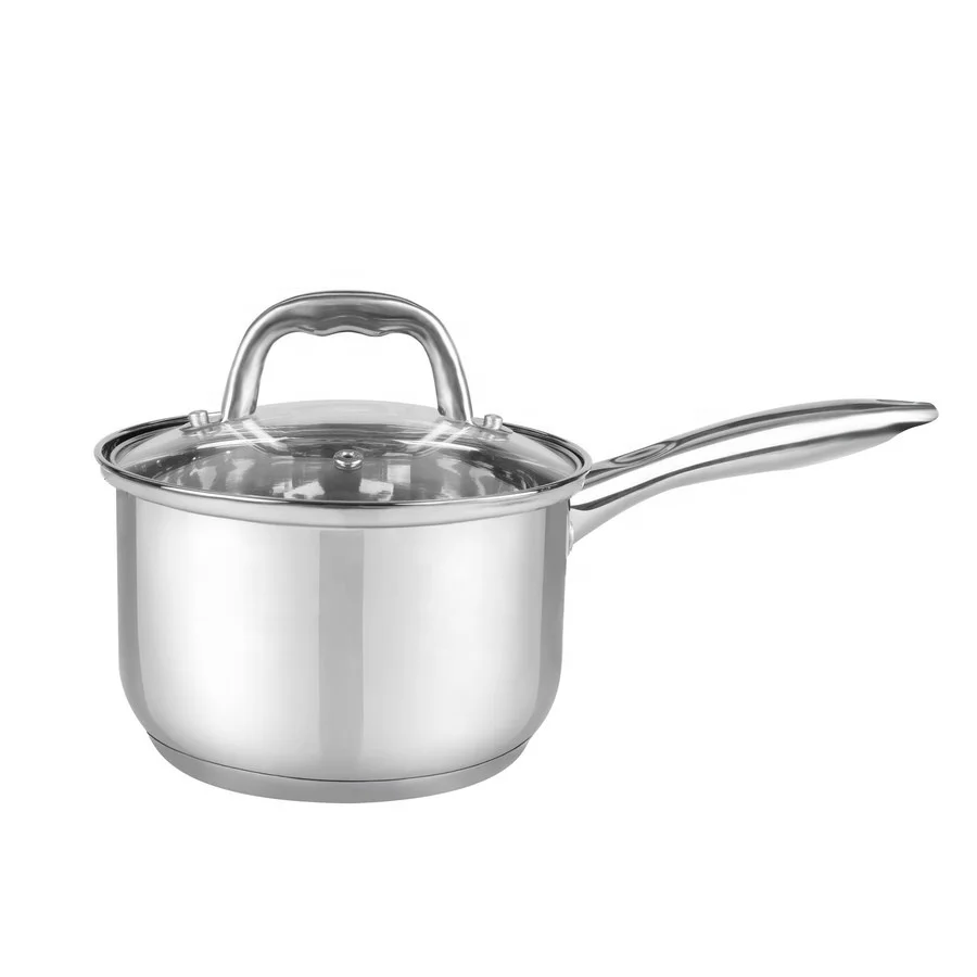Camping use casseruola saucepan frying pan cookware stainless steel casserole dish set