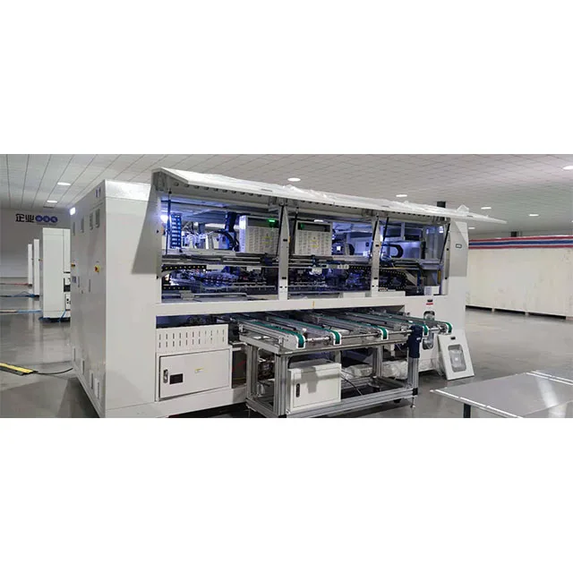 
Automatic Bussing machine PV cell string interconnection 