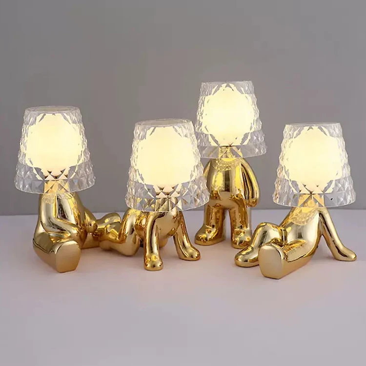 Bedroom decorative light bedside modern led home decor table lamp