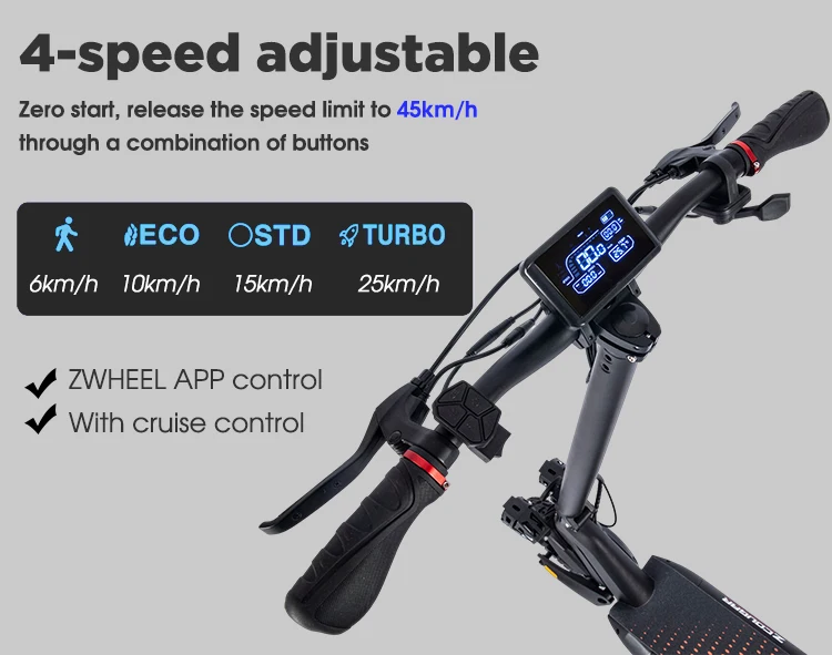 China factory stock 800w powerful motor 48v 10ah lithium battery off-road scooter T8 foldable adult fast electric scooter