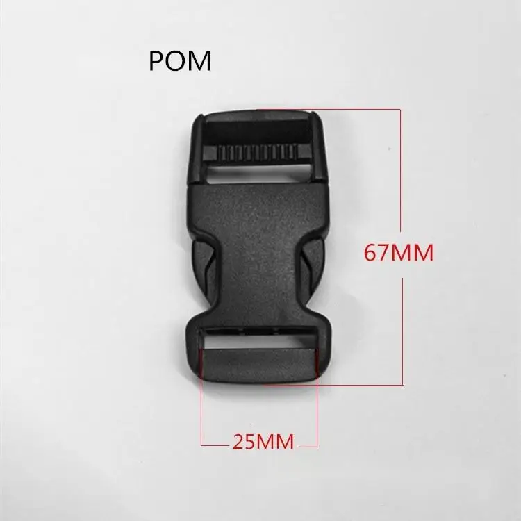 25mm Adjuster Quick Side Release Plastic Buckles Plastic Belt Buckles for backpacks