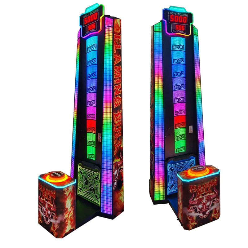 Popular Carnival Coin Operated Full New Design Ticket Redemption Hammer King Arcade Sport Game Machine for Shopping Mall