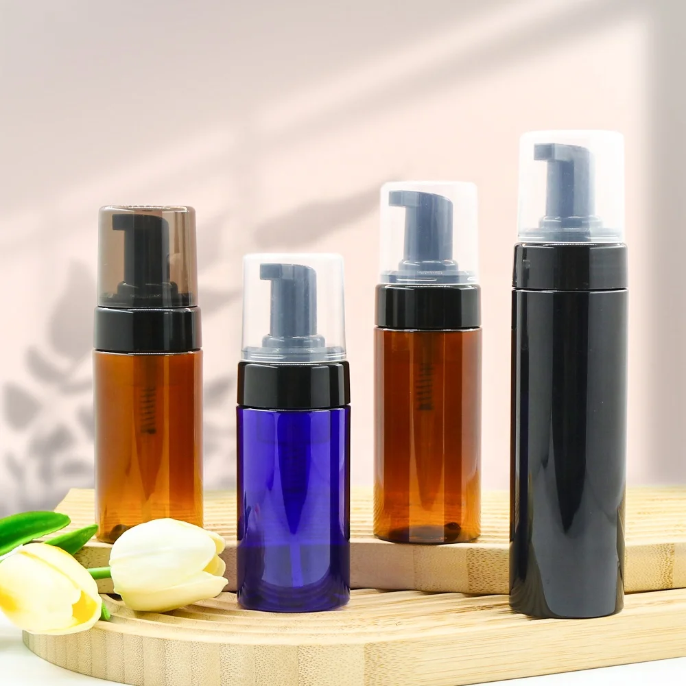 60ml frosted foam bottle for Cream and Lotion Cosmetics Travel Empty Container Mousse Toothpaste Bottles