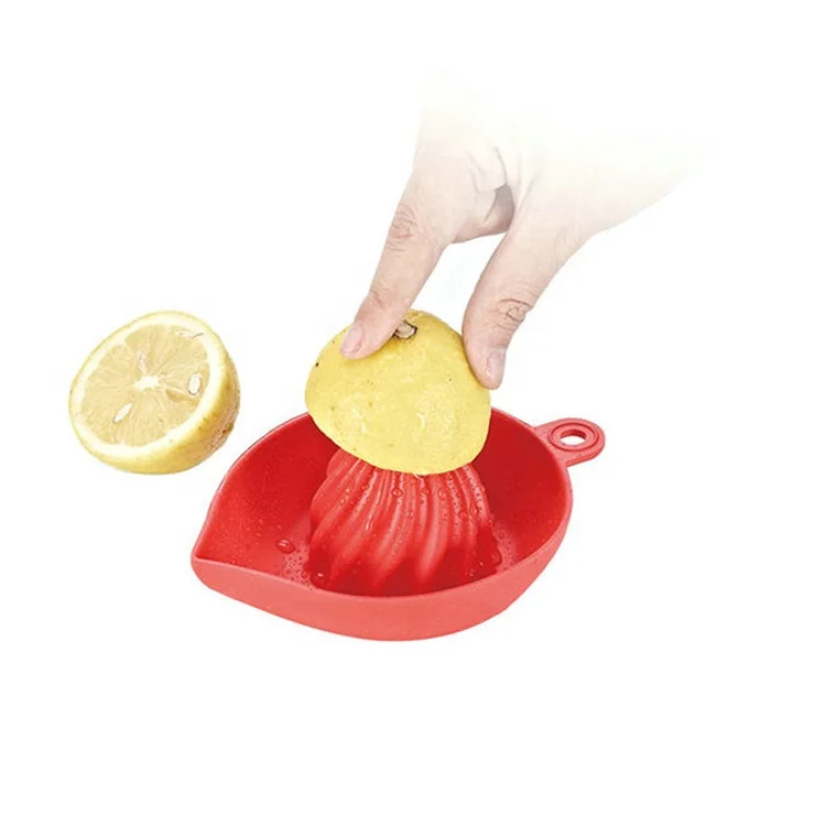 Citrus Orange Hand Press Manual Silicone Juicer Lemon Squeezer