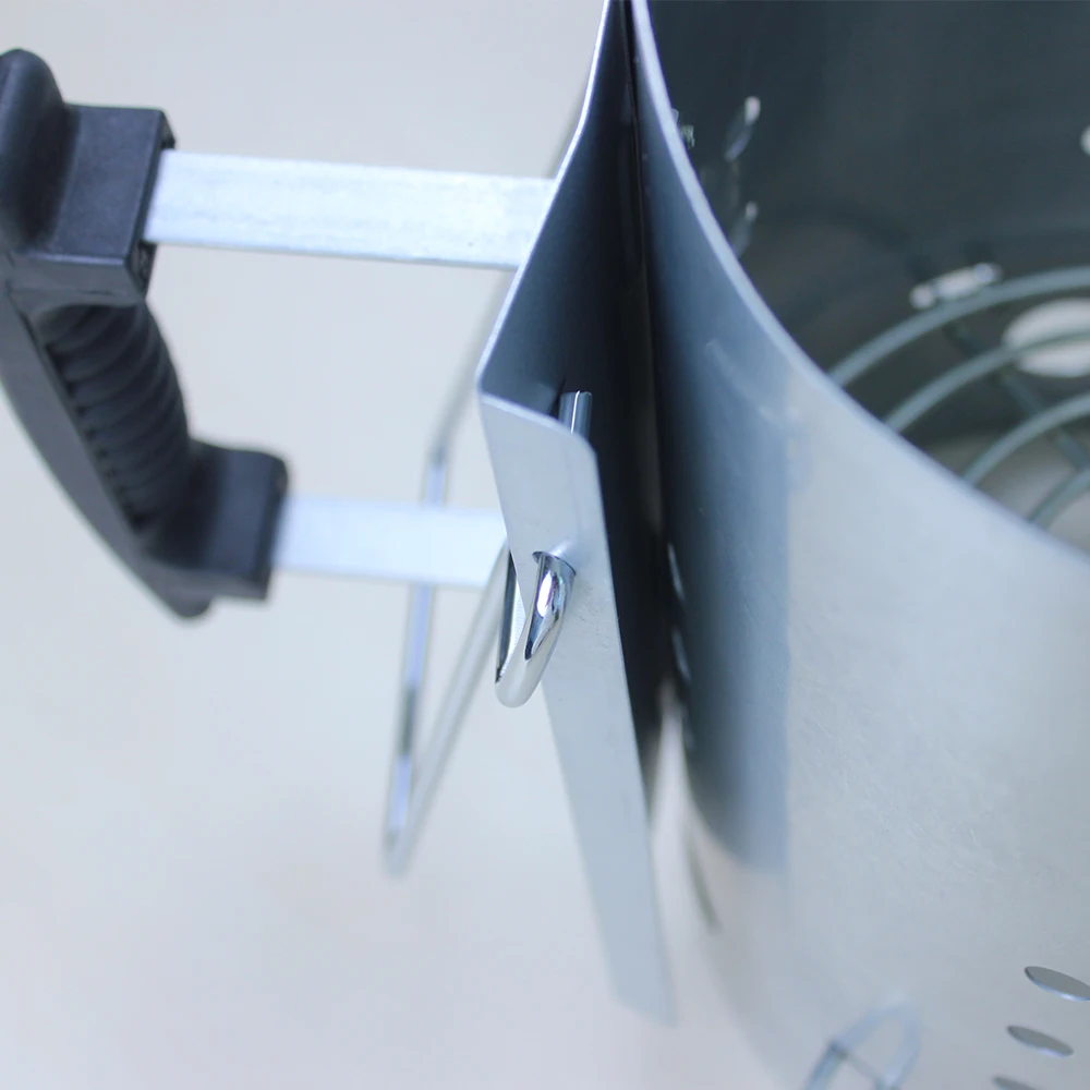 Quick Outdoor Stainless Steel BBQ Tools Clean Charcoal Chimney Starter and Grill Lighter for Baking and Cooking