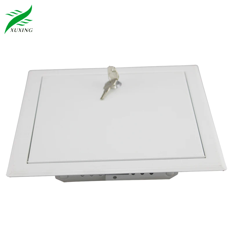 HVAC Galvanized ceiling inspection Detachable hatch access door lockable Metal access panel