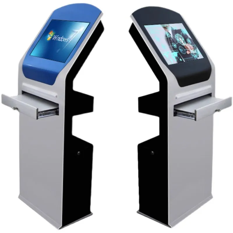 Self Service Industrial Touch Query All-in-one Machine, Touch Screen Terminal, Registration Queue, Printer Cabinet Factory