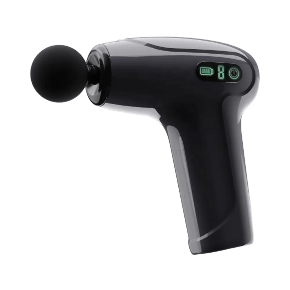 2024 New Design Competitive Fascial Gun Handheld Deep Tissue Percussion Muscle Massage Gun Hand Leg Arm Waist Portable Mini Body