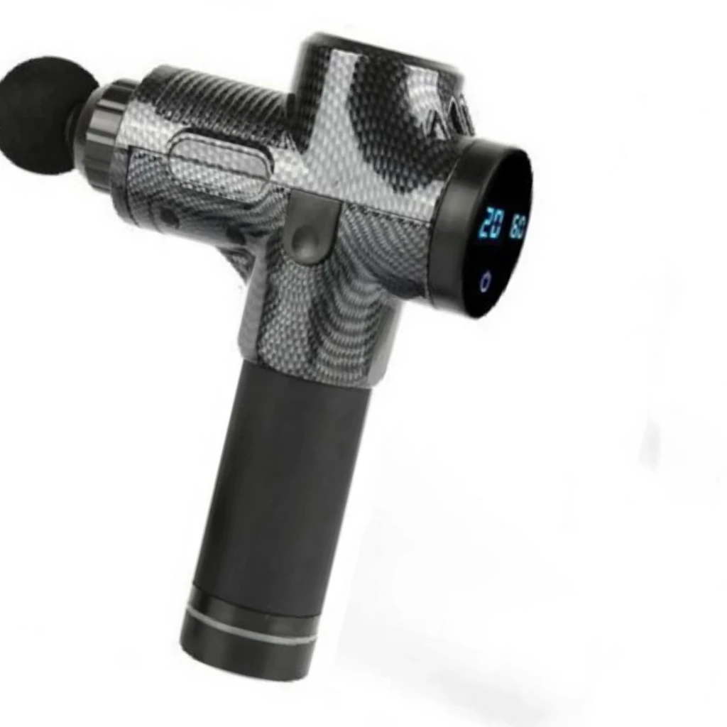Wholesale Logo  Custom Vibration Massage Gun Fast Shipping with Lcd Screen Massager  Fascial Muscle Massage Gun