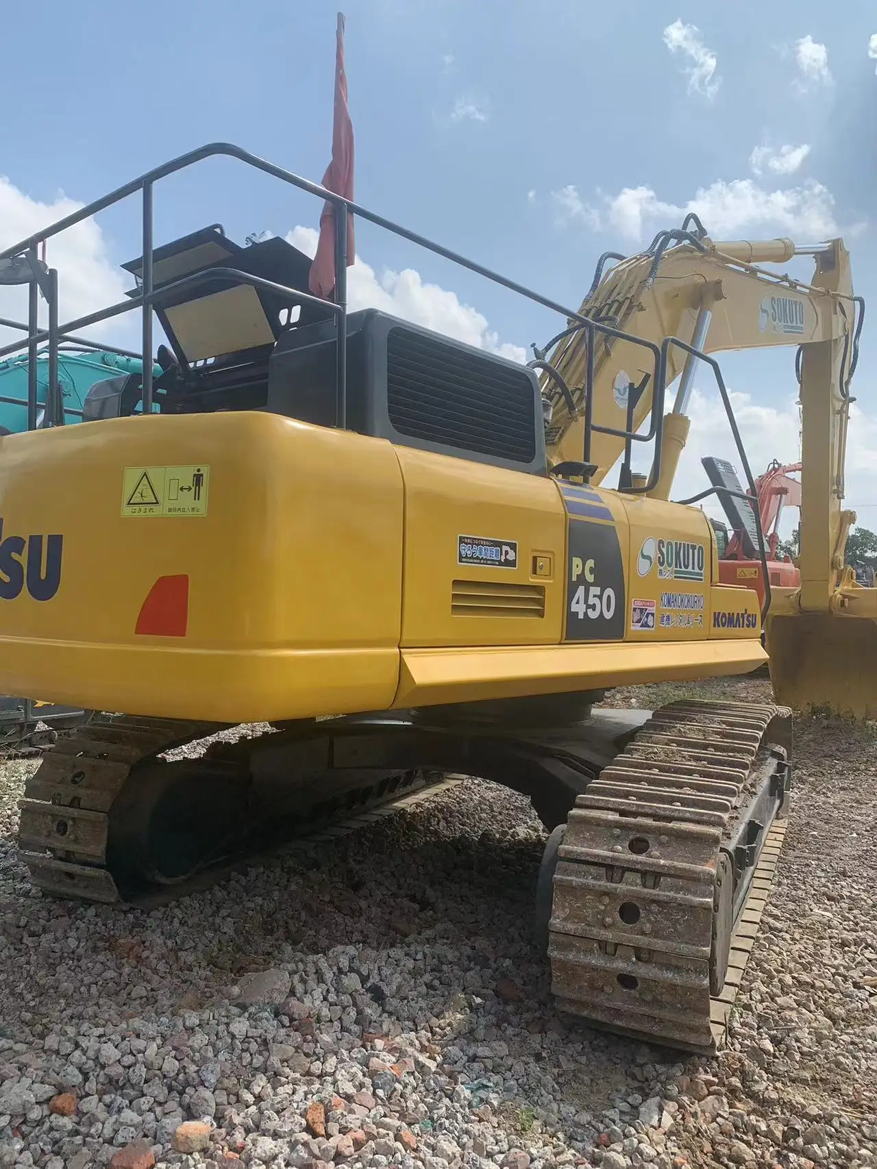 Foreign trade agency purchase of second-hand machinery Komatsu PC400-8 excavator heavy equipment/cat PC 450 second-hand excava