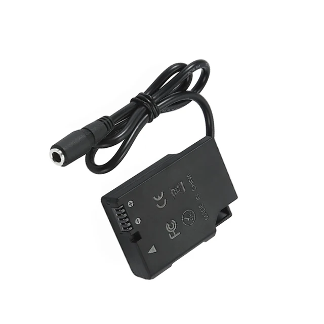 DMW-DCC11 DC Coupler Dummy Battery AC Power Supply Adapter for Panasonic Lumix DMC-GX80 GX85 GF6 GX7 DC-G100 GX9 LX100K ZS60