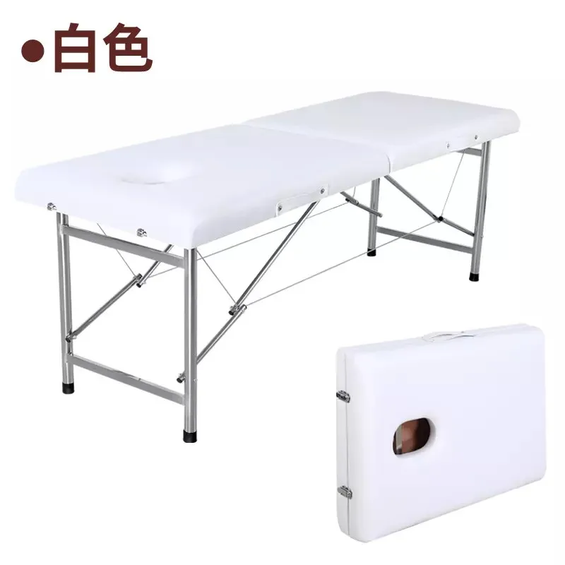Height adjustable portable folding beauty Thai massage bed