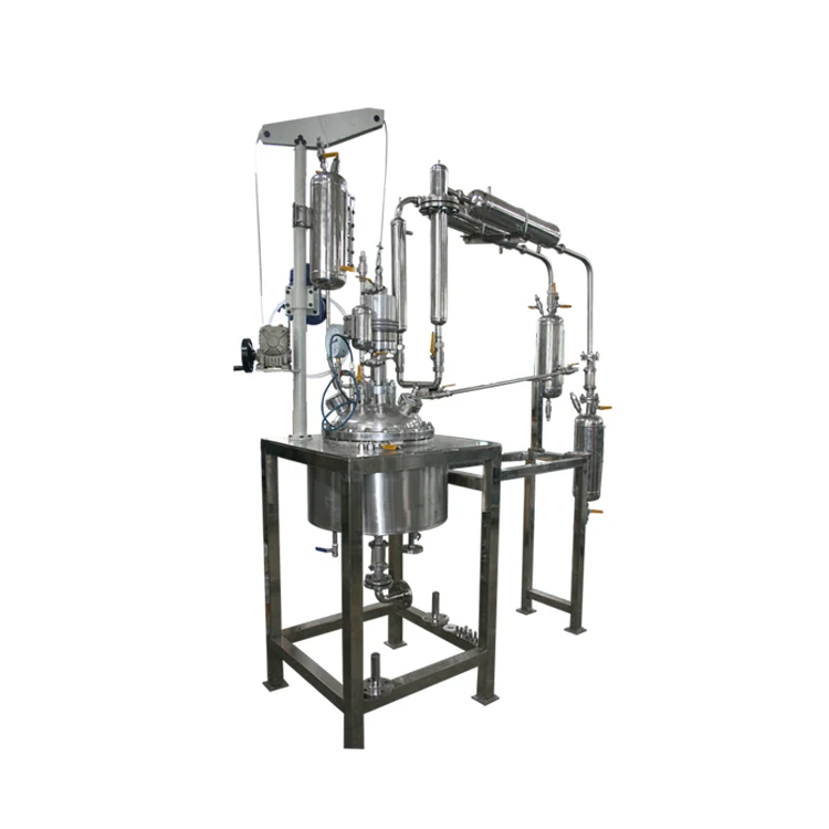 Lab 10l 20l 30l 50l 100l stainless steel Vacuum pyrolysis reactor