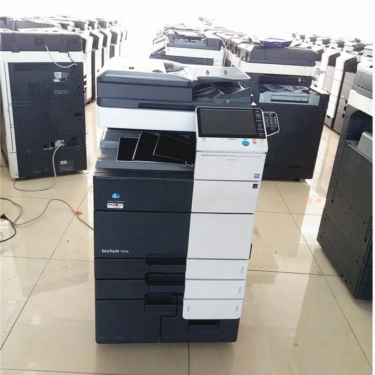 Черно-белая машина копировальная печать сканер 3 в 1 для Bizhub Konica Minolta 654 654e принтер быстрая скорость 75ppm