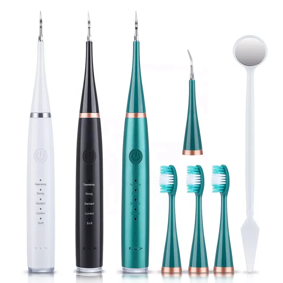 Mul-Tifunctional Dental Cleaning Device Household Dental Calculus Remover Ultrasonic Tooth Cleaner Electric Toothbrush