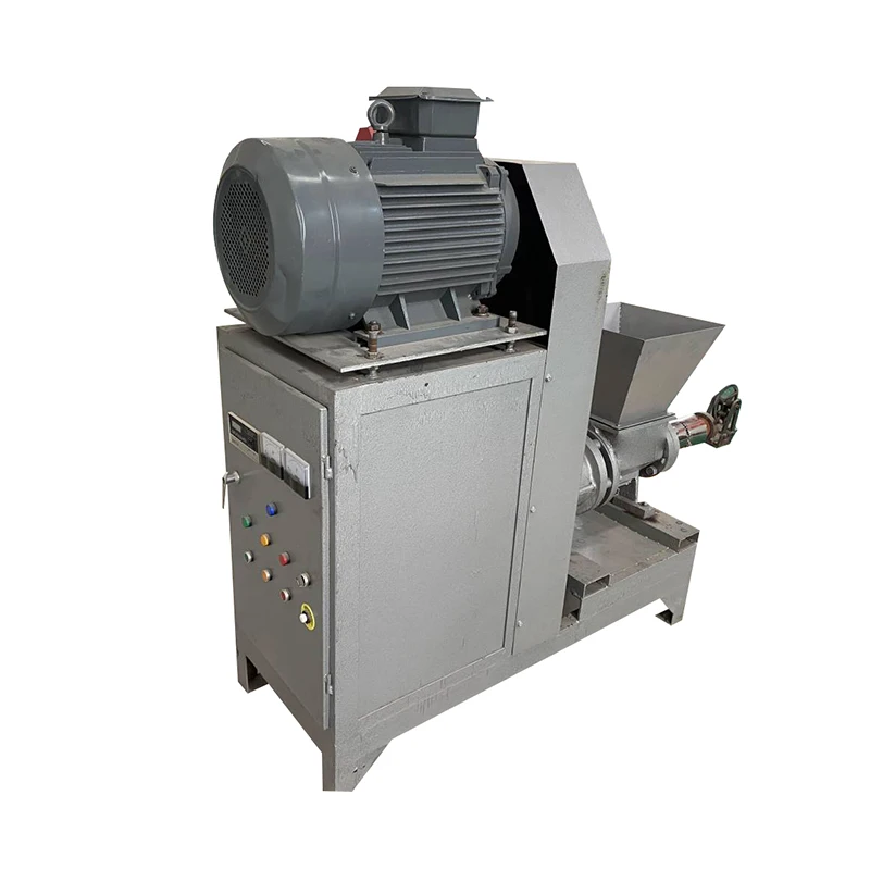 Small Wood Briquette Maker Machine Sawdust Wood Chips Rice Husk Straw Extrusion Briquette Charcoal Machine