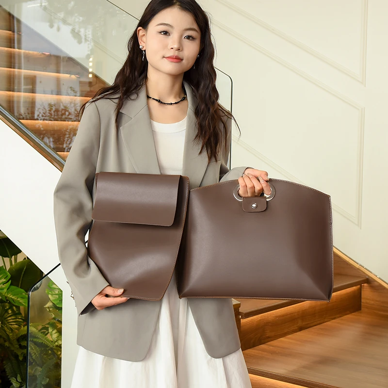 New fashion large capacity tote bags young lady designer plaid handbags girls popular luxury purses for woman