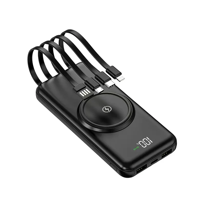 Fast Quick Charge 20000Mah Power Banks Mobile Phone Portable Powerbank 20000Mah Charger Qi Wireless Power Bank