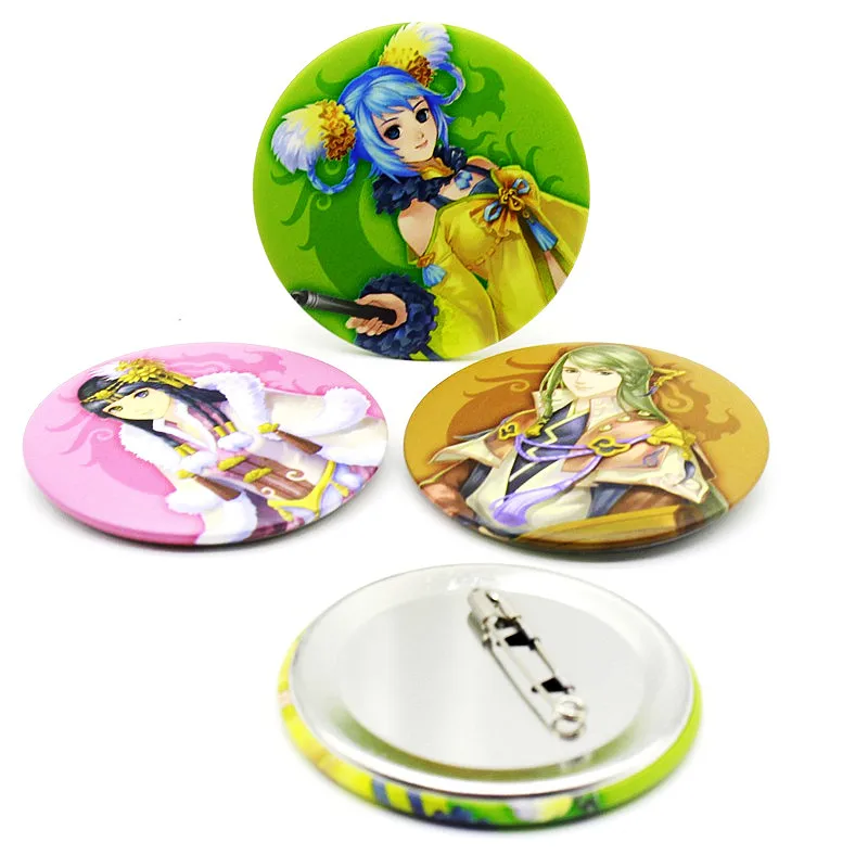 Besty Wholesale Custom Printing Breast Cancer Lapel Pin Hat Grateful Dead Souvenir Items Brooch Tin Button Badges