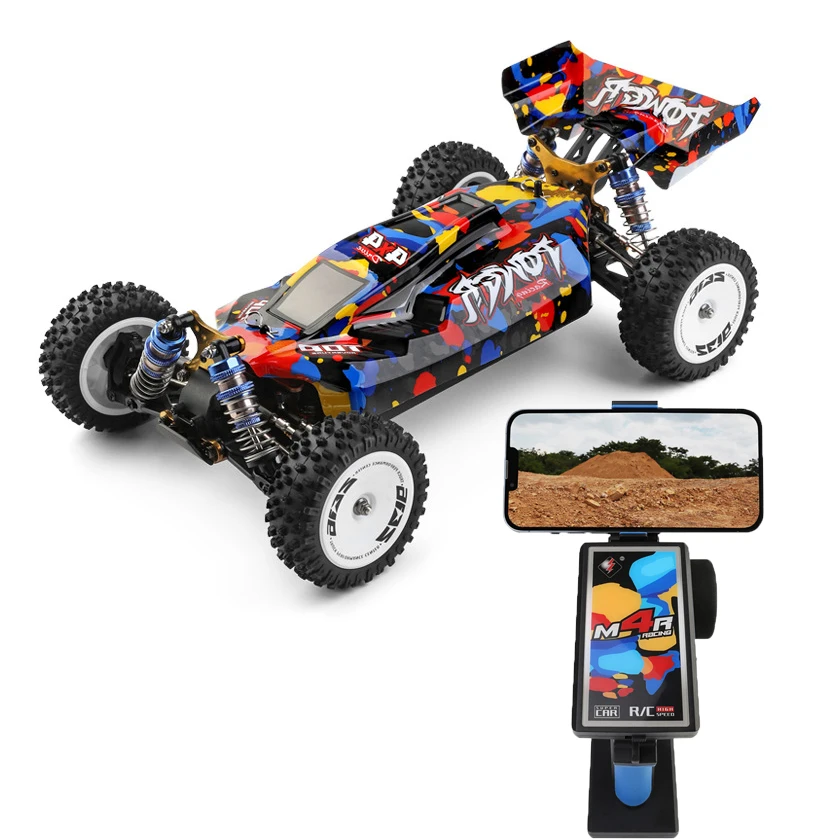 WLtoys 124007 одна рука радиоуправляемая бесщеточная Гоночная машина 4WD 75 км/ч высокоскоростные радиоуправляемые автомобили для взрослых с высокой скоростью гусеничные игрушки
