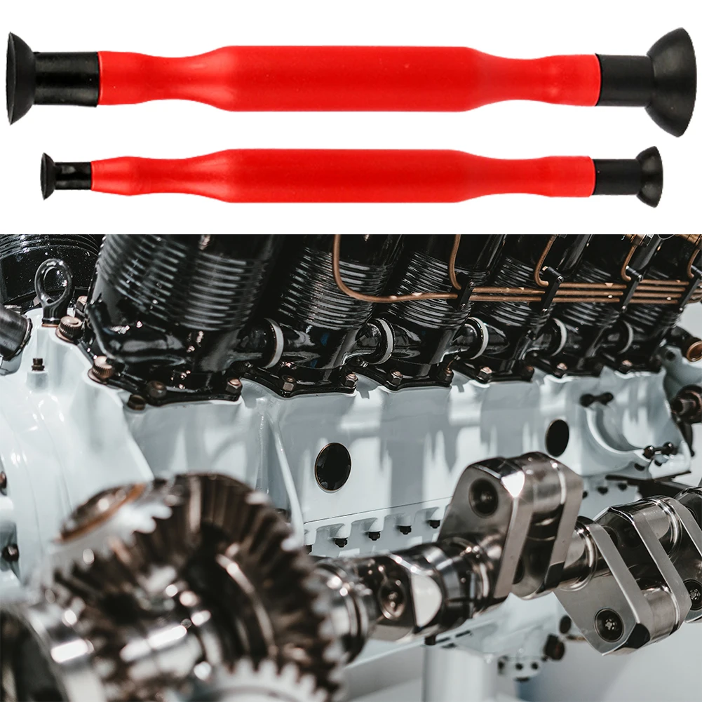 Valve Lapping Sticks Set Rubber Grinding Stick with Suction Cups Kit Cylinder Engine Valves Grinding Tool