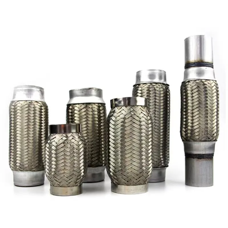 flexible stainless steel bellow hose stainless steel exhaust braided hose