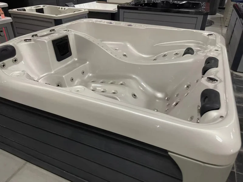 Bathtub Manufacturer Sale Best Freestanding Acrylic Portable Led Air Jet Whirlpool Bathtub Hot Tub