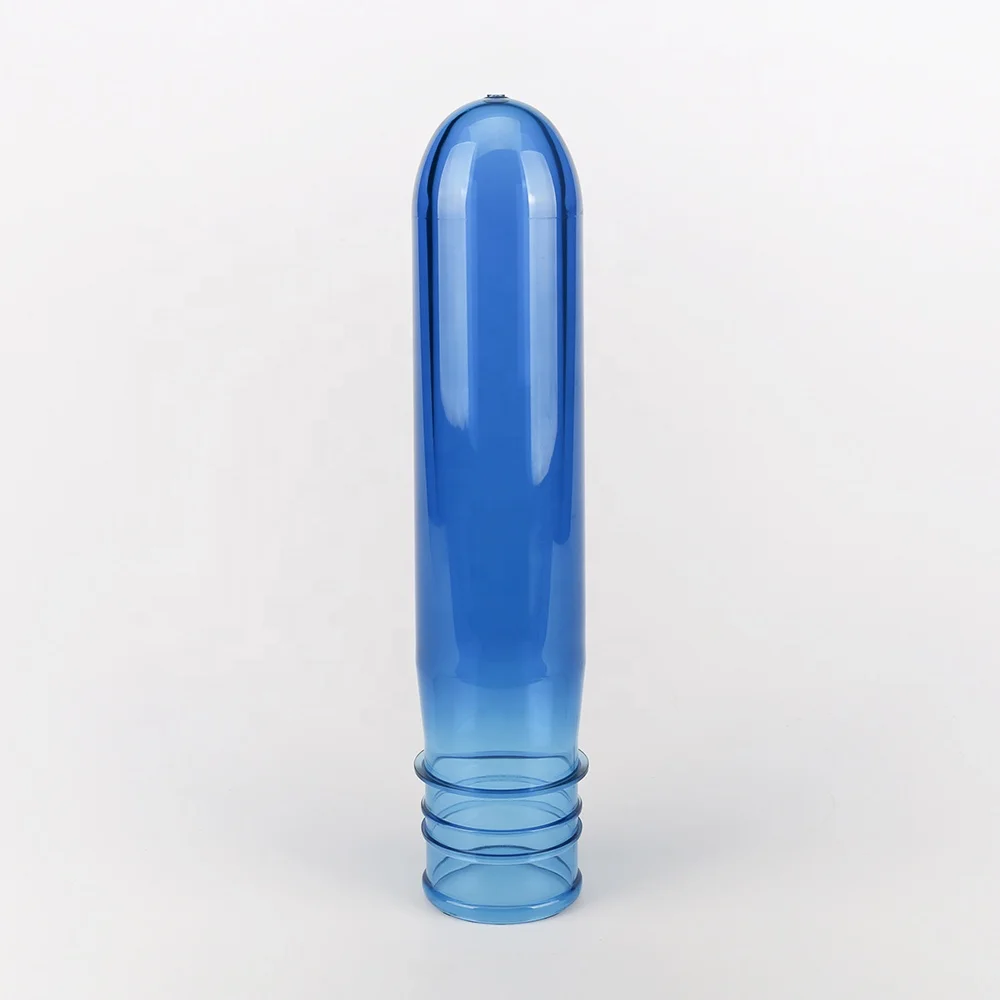 Manufacturer  transparent snap neck plastic water PET bottle or preform