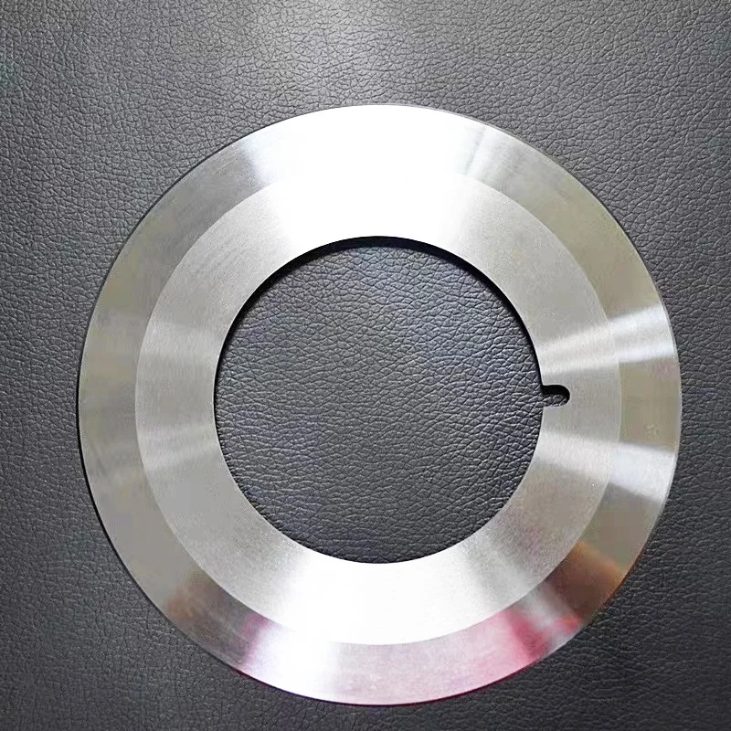 Tungsten Steel Round Slitting And Small Round Cutting Blade Cutting For Film/Fiber Cloth/Tobacco/Paper Cutting Paper