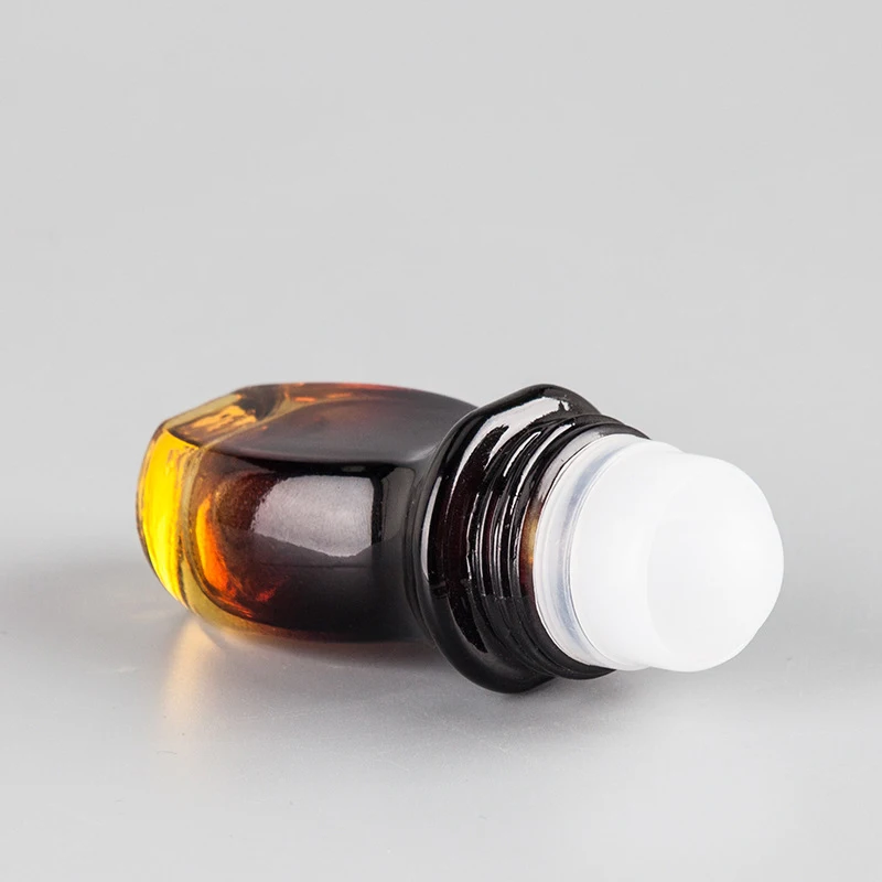 Essential Oil Glass Deodorant Bottles Packaging 30ml Roll On Glass Bottle