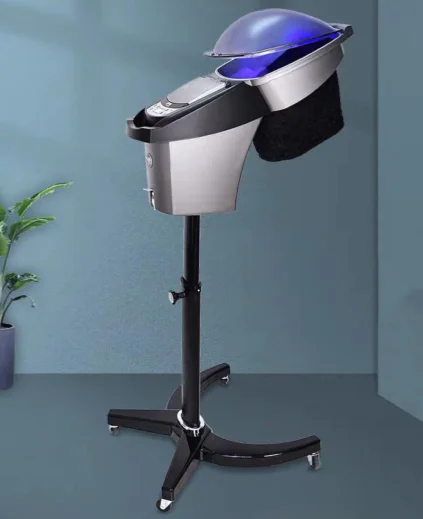 In Stock Steamer For Woman Saloon Hair Spa Nano Care Face And Luxury Mobile With Led Light Treatments With CE Certificate