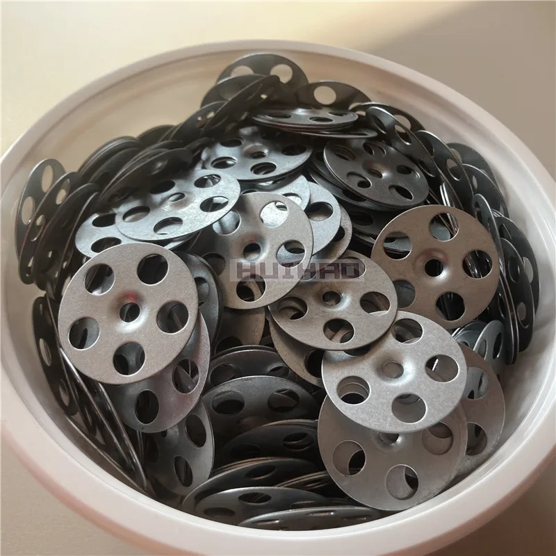 36mm Easy Fix Washers Used To Fasten Tile Backer Board, Plasterboard, Or XPS Insulation Board