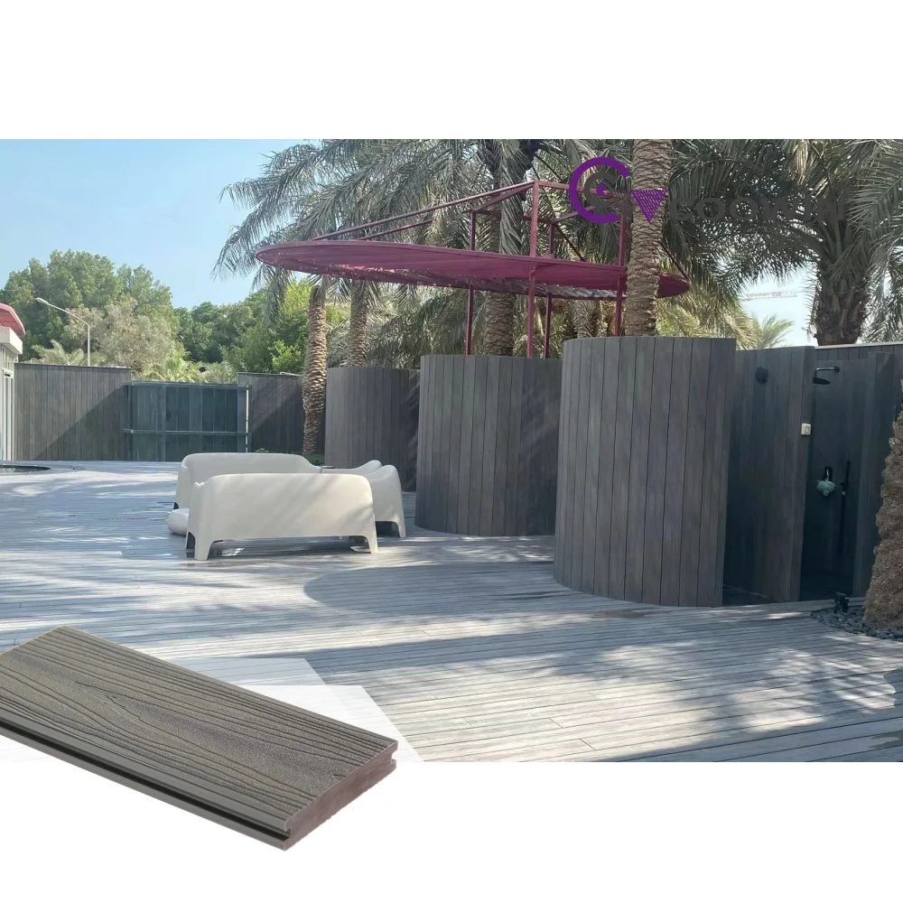 CO-03 wpc decking marine foam decking wpc decking outdoor solid Extruded