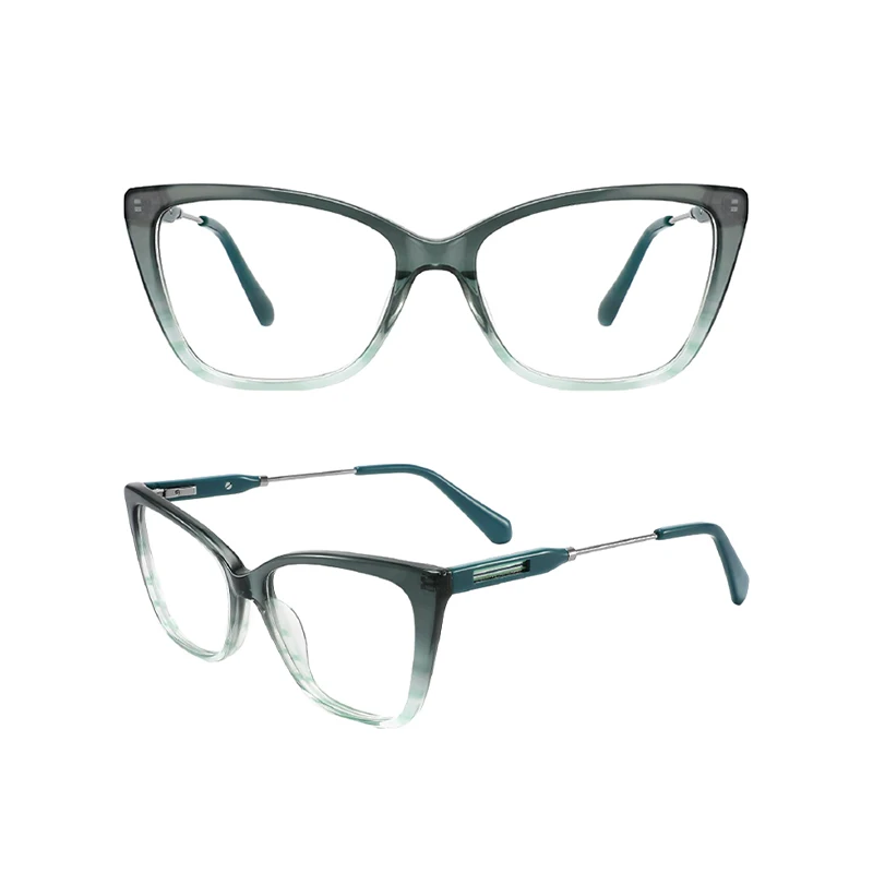 Hot Sales Ready Stock Acetate Polishing Repairable Spring Hinge Eyeglasses Frame Acetate Fashion Glasses Frames