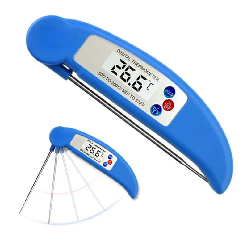Digital Thermometer Food Meat Cooking Thermometer Kitchen Tools BBQ Grill Smoker Instant Read Thermometer for Kitchen