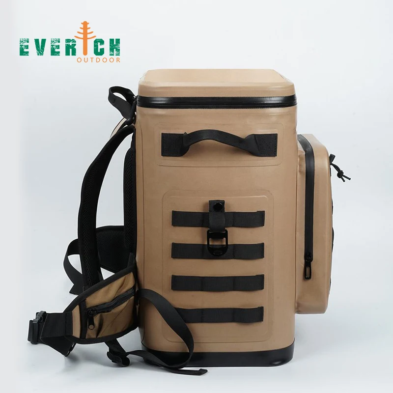 Hot Selling customized portable TPU can shaped insulated freezable soft cooler bag fitness ice chest cooler bags for lunch and f