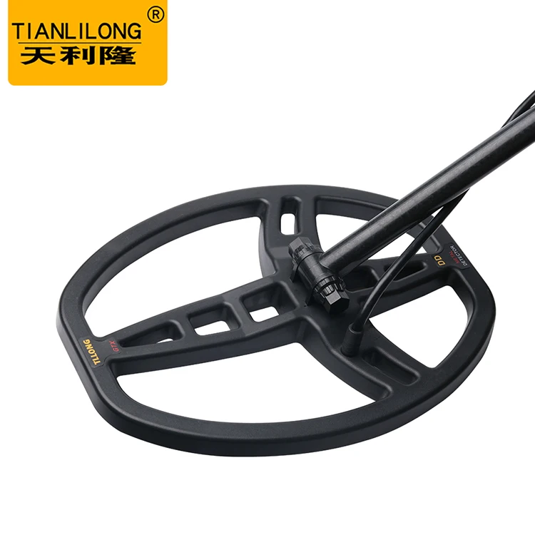 GTX500 Yellow waterproof LCD Display  Gold Metal Detector with five model lightweight detector