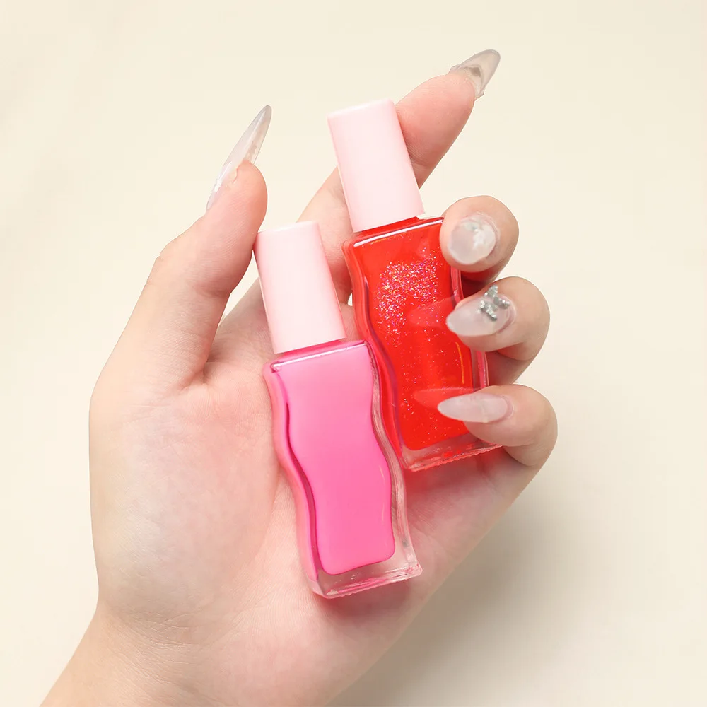 Fruit Flavour Color Changing Lip Plumper Gloss Private Label Moisturizing Vegan Lip Oil