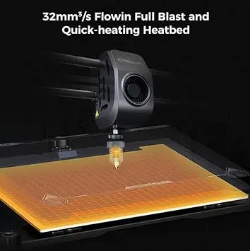 K1 MAX High Speed 3D Printer Print Speed Auto Leveling Enclosed Large Industrial 3D Printer 600mm/s Print Volume 300*300*300mm