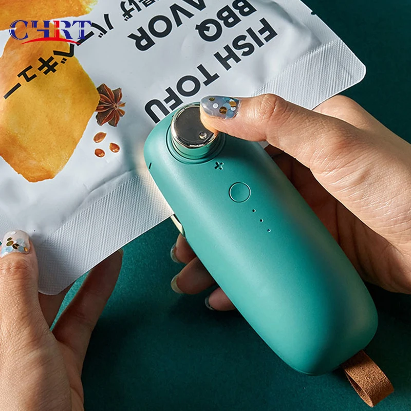 Лидер продаж на Amazon бытовой кухонный инструмент с Usb-зарядкой горячий упаковщик пакетов тепловая машина пластиковый